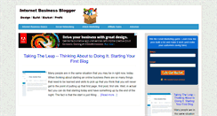 Desktop Screenshot of internetbusinessblogger.com